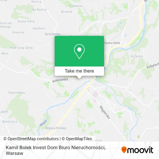 Kamil Bolek Invest Dom Biuro Nieruchomości map