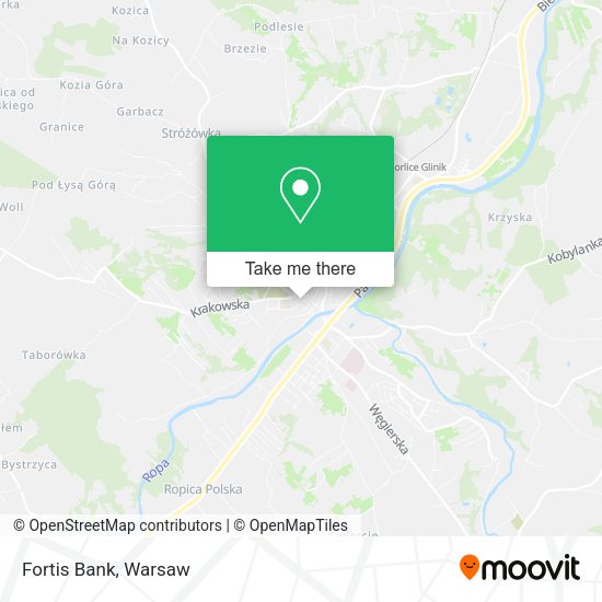 Fortis Bank map