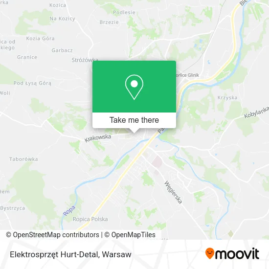 Elektrosprzęt Hurt-Detal map