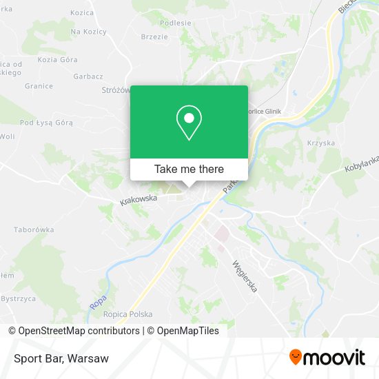 Sport Bar map