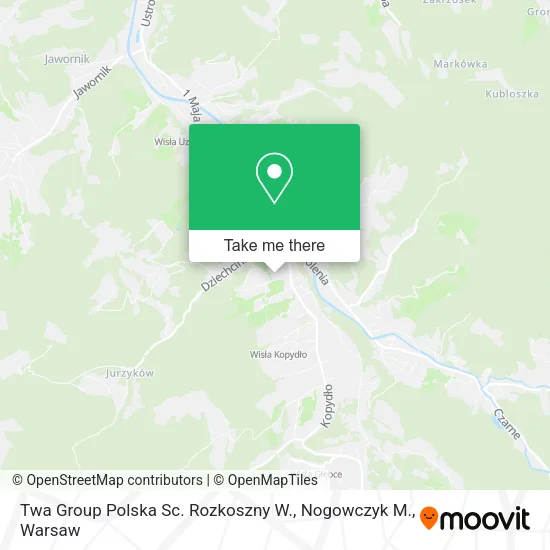 Карта Twa Group Polska Sc. Rozkoszny W., Nogowczyk M.