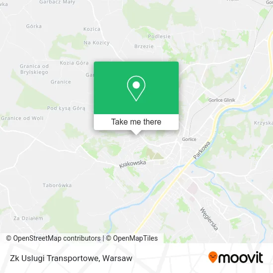 Карта Zk Uslugi Transportowe