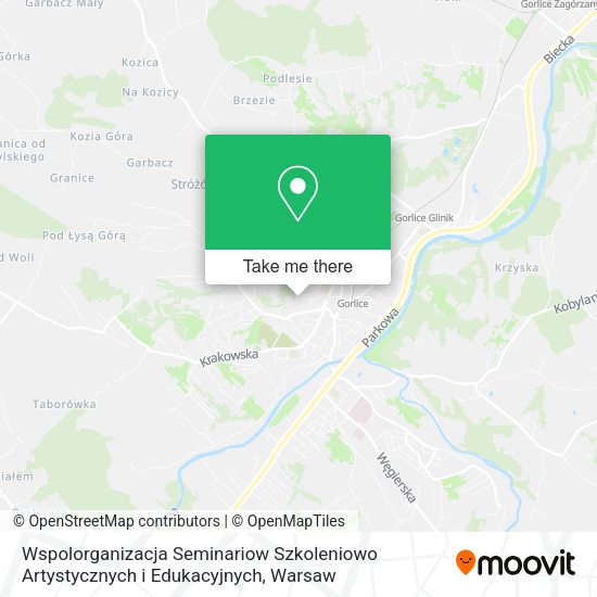 Wspolorganizacja Seminariow Szkoleniowo Artystycznych i Edukacyjnych map