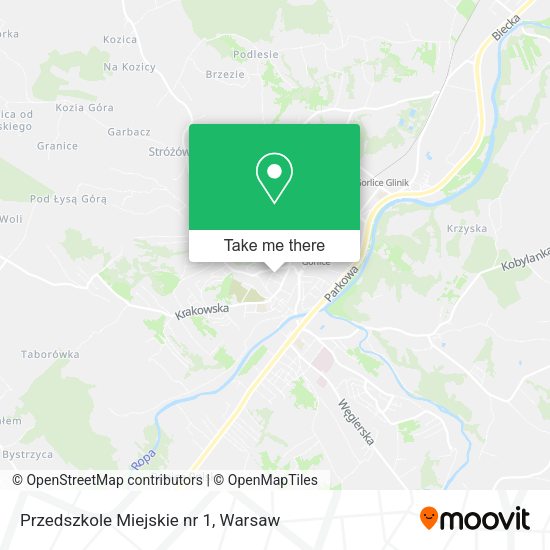 Przedszkole Miejskie nr 1 map