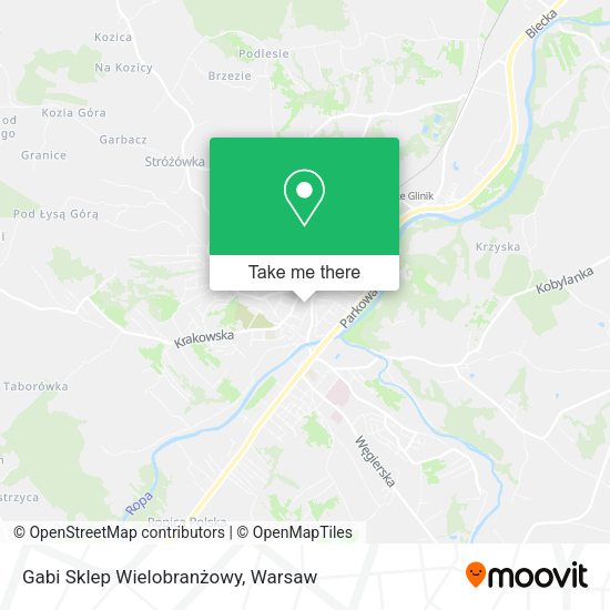 Gabi Sklep Wielobranżowy map