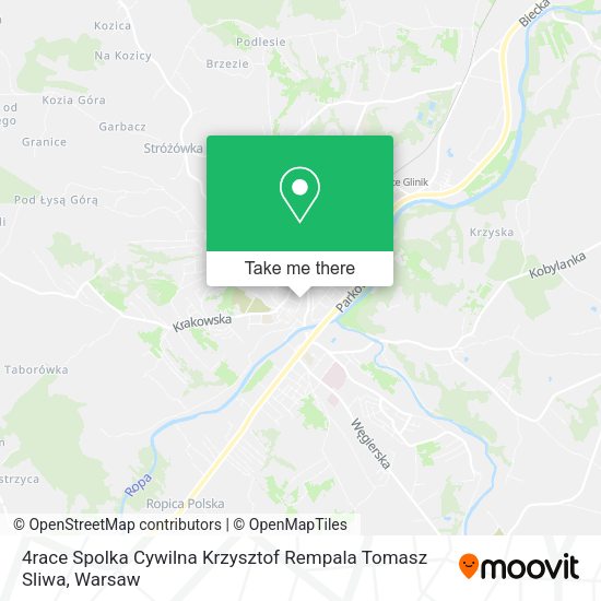 4race Spolka Cywilna Krzysztof Rempala Tomasz Sliwa map