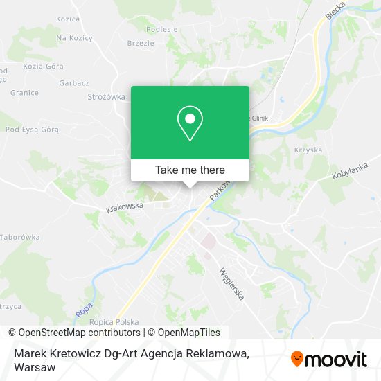 Marek Kretowicz Dg-Art Agencja Reklamowa map