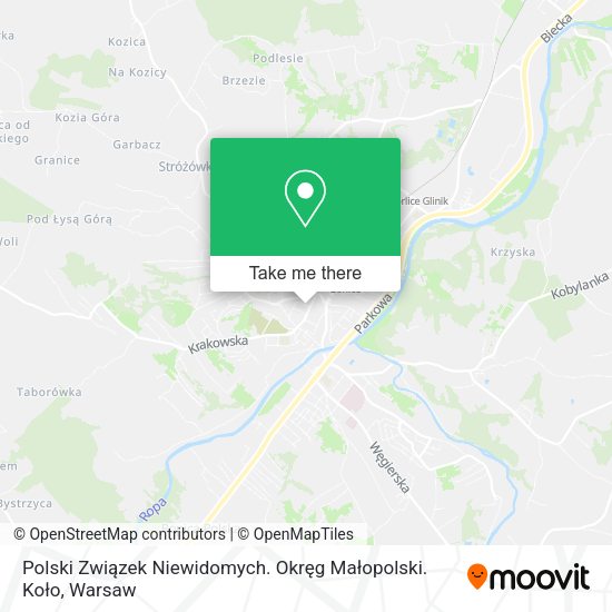 Polski Związek Niewidomych. Okręg Małopolski. Koło map