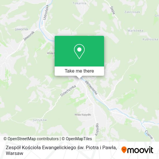 Zespół Kościoła Ewangelickiego św. Piotra i Pawła map