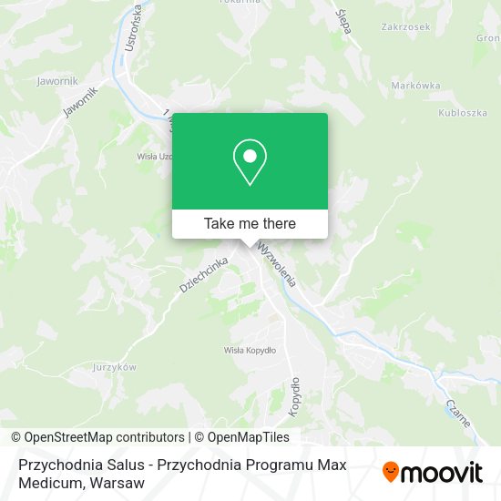 Przychodnia Salus - Przychodnia Programu Max Medicum map