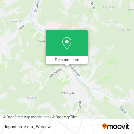 Карта Inpost sp. z o.o.