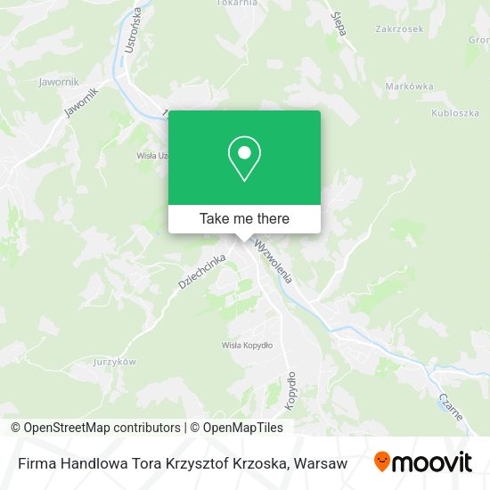 Firma Handlowa Tora Krzysztof Krzoska map