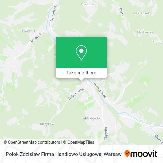 Polok Zdzisław Firma Handlowo Usługowa map