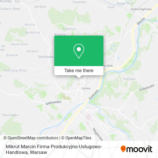 Mikrut Marcin Firma Produkcyjno-Usługowo-Handlowa map