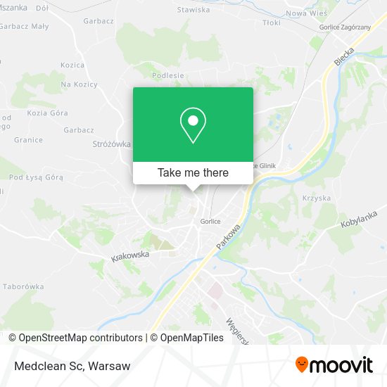 Medclean Sc map