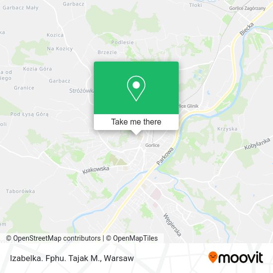 Izabelka. Fphu. Tajak M. map