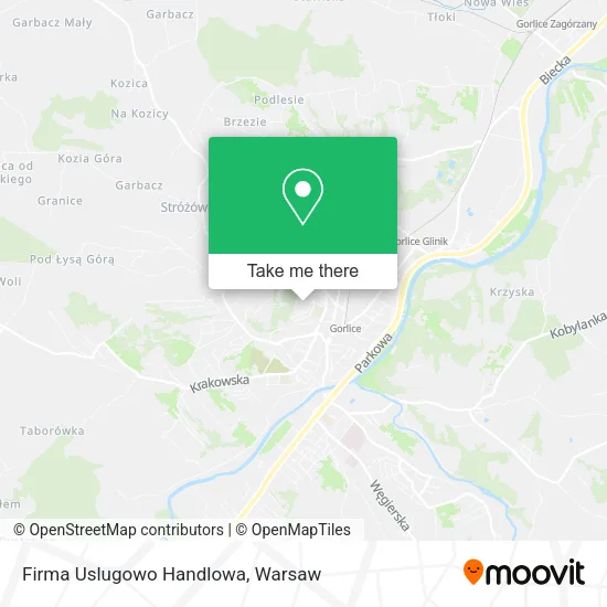 Карта Firma Uslugowo Handlowa