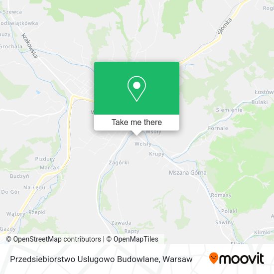 Przedsiebiorstwo Uslugowo Budowlane map