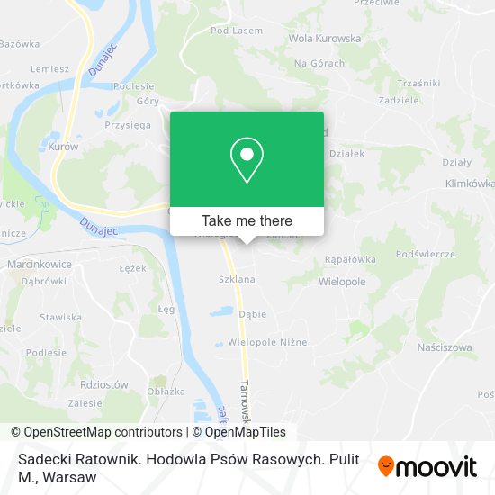 Sadecki Ratownik. Hodowla Psów Rasowych. Pulit M. map