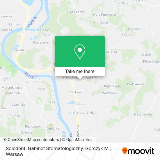 Solodent. Gabinet Stomatologiczny. Górczyk M. map