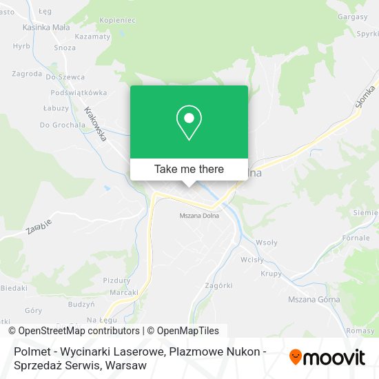 Polmet - Wycinarki Laserowe, Plazmowe Nukon - Sprzedaż Serwis map