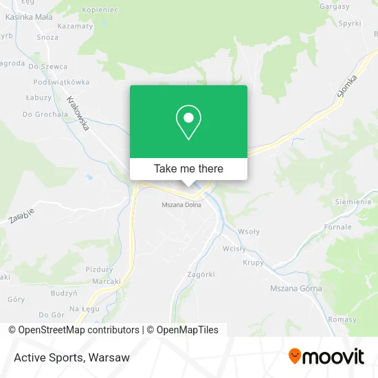 Карта Active Sports