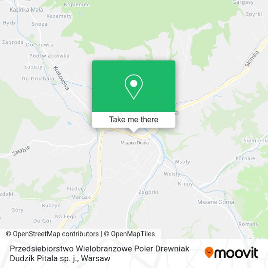 Przedsiebiorstwo Wielobranzowe Poler Drewniak Dudzik Pitala sp. j. map