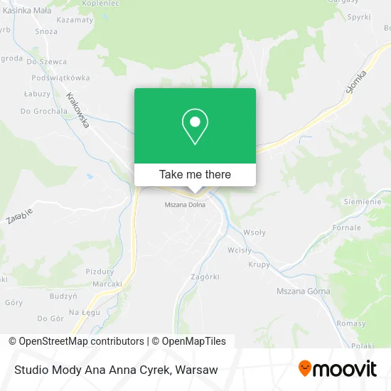 Карта Studio Mody Ana Anna Cyrek