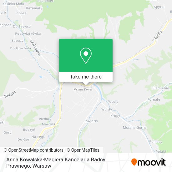 Anna Kowalska-Magiera Kancelaria Radcy Prawnego map