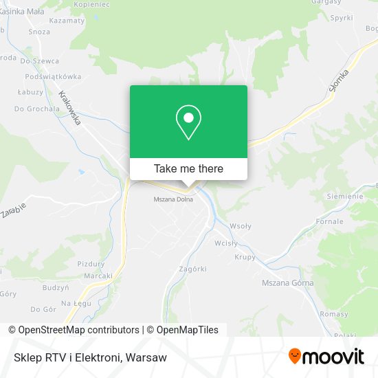 Sklep RTV i Elektroni map