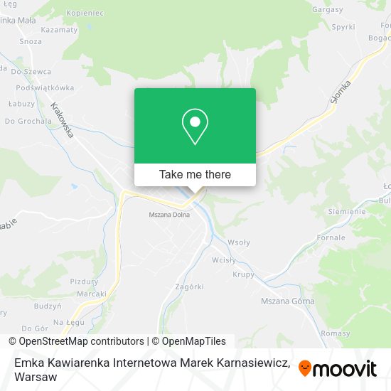 Emka Kawiarenka Internetowa Marek Karnasiewicz map