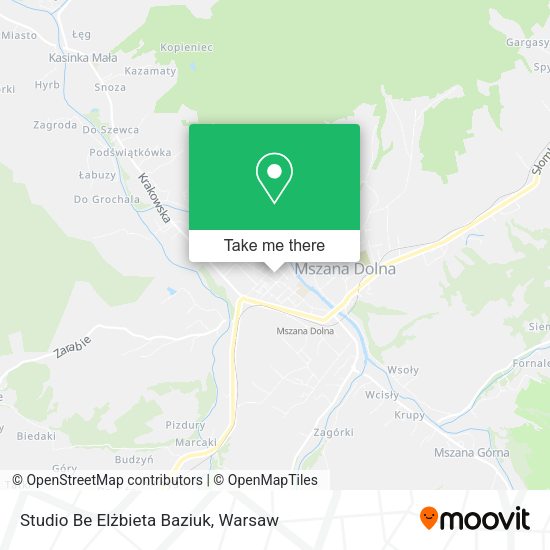 Studio Be Elżbieta Baziuk map