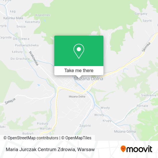 Maria Jurczak Centrum Zdrowia map