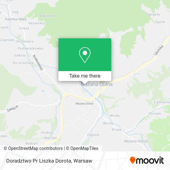 Doradztwo Pr Liszka Dorota map