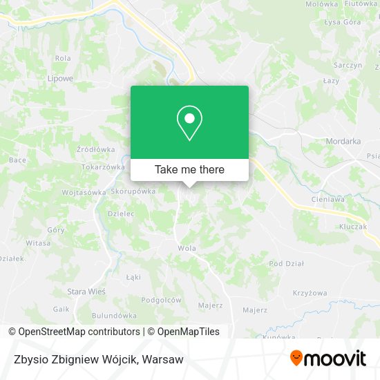 Zbysio Zbigniew Wójcik map