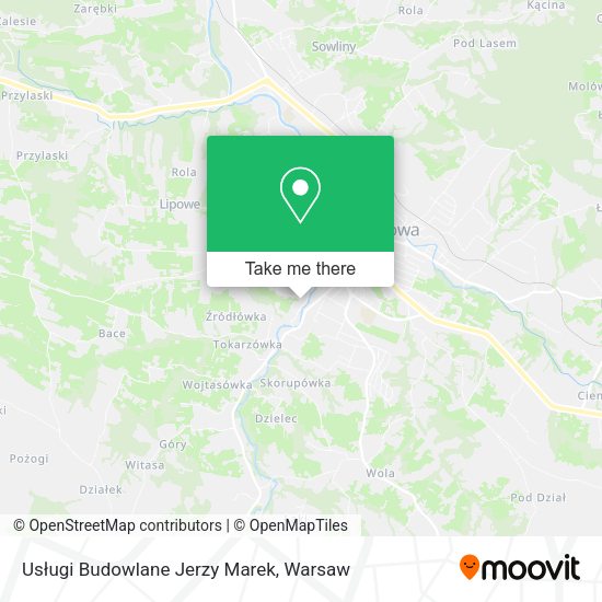 Usługi Budowlane Jerzy Marek map