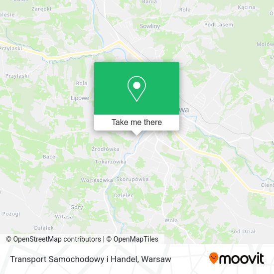 Transport Samochodowy i Handel map