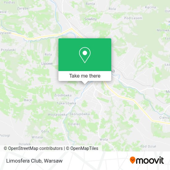 Limosfera Club map