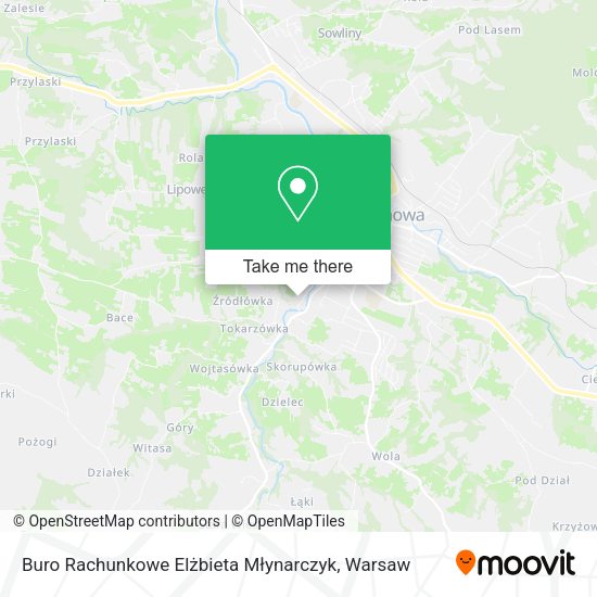 Buro Rachunkowe Elżbieta Młynarczyk map