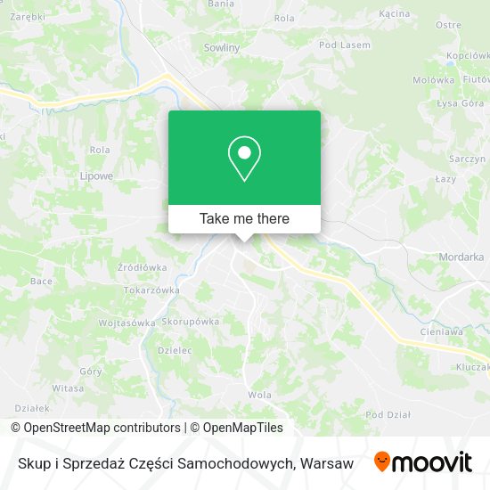 Skup i Sprzedaż Części Samochodowych map