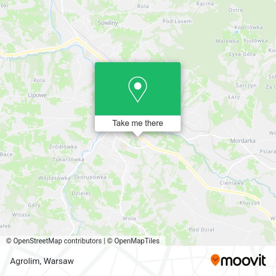 Agrolim map