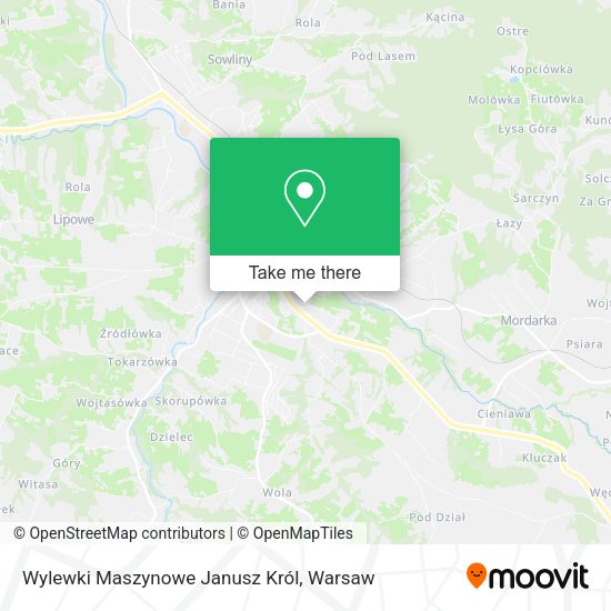 Wylewki Maszynowe Janusz Król map