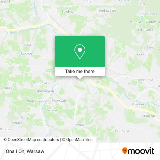 Карта Ona i On