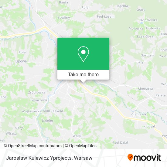 Jarosław Kulewicz Yprojects map