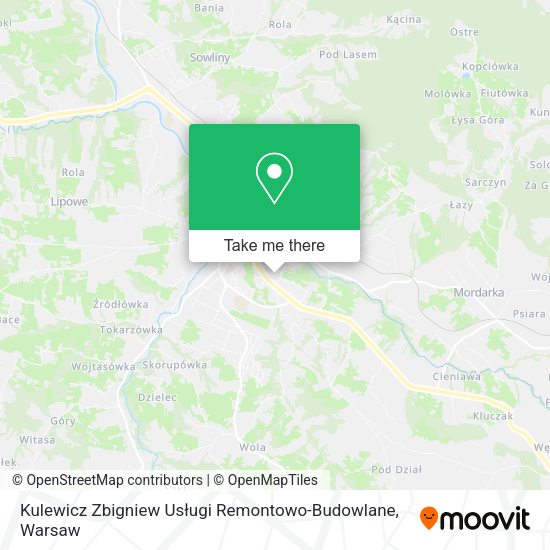 Kulewicz Zbigniew Usługi Remontowo-Budowlane map