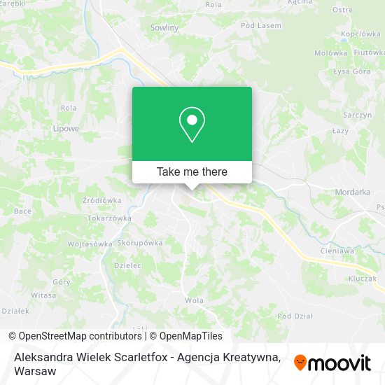 Aleksandra Wielek Scarletfox - Agencja Kreatywna map