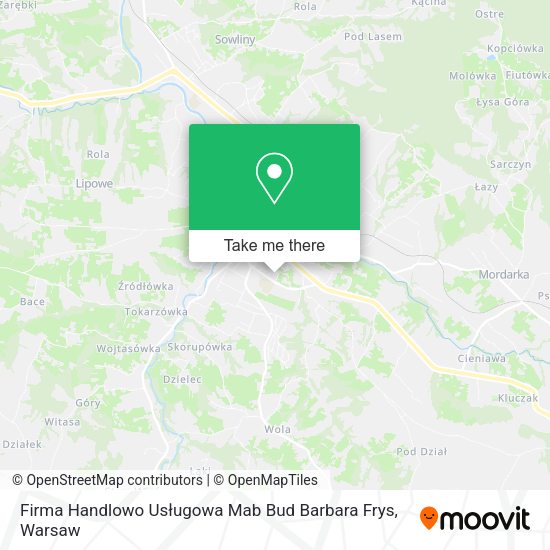 Firma Handlowo Usługowa Mab Bud Barbara Frys map