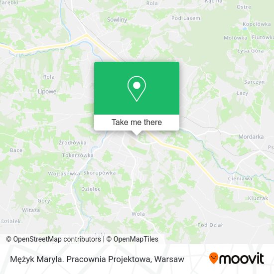 Карта Mężyk Maryla. Pracownia Projektowa