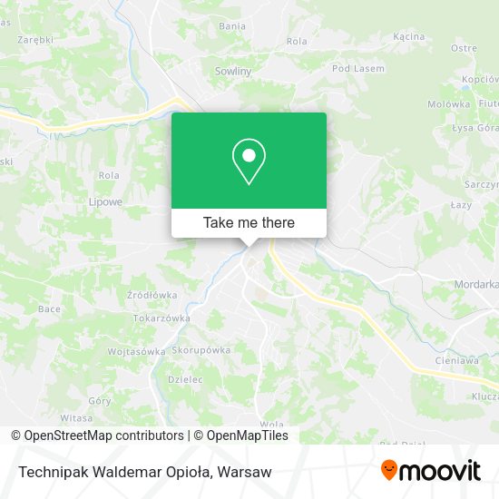 Technipak Waldemar Opioła map