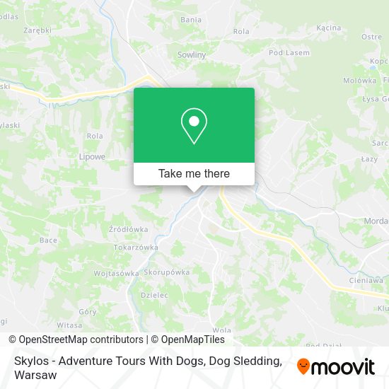 Карта Skylos - Adventure Tours With Dogs, Dog Sledding